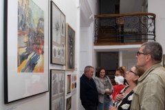 17.06.2026 Szczecin. Dom Kultury 13 Muz. Galeria Foyer - Wystawa absolwentów Państwowego Liceum Sztuk Plastycznych w Szczecinie z roku 1981 - 50 x 45. Fot. DK 13 Muz.