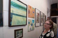 17.06.2026 Szczecin. Dom Kultury 13 Muz. Galeria Foyer - Wystawa absolwentów Państwowego Liceum Sztuk Plastycznych w Szczecinie z roku 1981 - 50 x 45. Fot. DK 13 Muz.