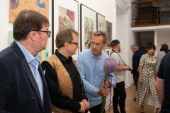 17.06.2026 Szczecin. Dom Kultury 13 Muz. Galeria Foyer - Wystawa absolwentów Państwowego Liceum Sztuk Plastycznych w Szczecinie z roku 1981 - 50 x 45. Fot. DK 13 Muz.