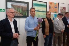 17.06.2026 Szczecin. Dom Kultury 13 Muz. Galeria Foyer - Wystawa absolwentów Państwowego Liceum Sztuk Plastycznych w Szczecinie z roku 1981 - 50 x 45. Fot. DK 13 Muz.