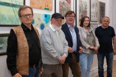 17.06.2026 Szczecin. Dom Kultury 13 Muz. Galeria Foyer - Wystawa absolwentów Państwowego Liceum Sztuk Plastycznych w Szczecinie z roku 1981 - 50 x 45. Fot. DK 13 Muz.