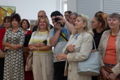 17.06.2026 Szczecin. Dom Kultury 13 Muz. Galeria Foyer - Wystawa absolwentów Państwowego Liceum Sztuk Plastycznych w Szczecinie z roku 1981 - 50 x 45. Fot. DK 13 Muz.