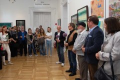 17.06.2026 Szczecin. Dom Kultury 13 Muz. Galeria Foyer - Wystawa absolwentów Państwowego Liceum Sztuk Plastycznych w Szczecinie z roku 1981 - 50 x 45. Fot. DK 13 Muz.