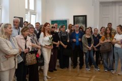 17.06.2026 Szczecin. Dom Kultury 13 Muz. Galeria Foyer - Wystawa absolwentów Państwowego Liceum Sztuk Plastycznych w Szczecinie z roku 1981 - 50 x 45. Fot. DK 13 Muz.