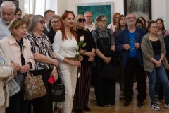 17.06.2026 Szczecin. Dom Kultury 13 Muz. Galeria Foyer - Wystawa absolwentów Państwowego Liceum Sztuk Plastycznych w Szczecinie z roku 1981 - 50 x 45. Fot. DK 13 Muz.