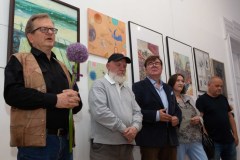 17.06.2026 Szczecin. Dom Kultury 13 Muz. Galeria Foyer - Wystawa absolwentów Państwowego Liceum Sztuk Plastycznych w Szczecinie z roku 1981 - 50 x 45. Fot. DK 13 Muz.