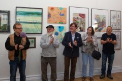 17.06.2026 Szczecin. Dom Kultury 13 Muz. Galeria Foyer - Wystawa absolwentów Państwowego Liceum Sztuk Plastycznych w Szczecinie z roku 1981 - 50 x 45. Fot. DK 13 Muz.