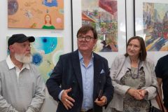17.06.2026 Szczecin. Dom Kultury 13 Muz. Galeria Foyer - Wystawa absolwentów Państwowego Liceum Sztuk Plastycznych w Szczecinie z roku 1981 - 50 x 45. Fot. DK 13 Muz.