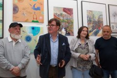 17.06.2026 Szczecin. Dom Kultury 13 Muz. Galeria Foyer - Wystawa absolwentów Państwowego Liceum Sztuk Plastycznych w Szczecinie z roku 1981 - 50 x 45. Fot. DK 13 Muz.