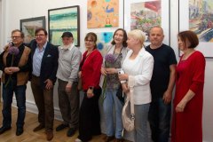 17.06.2026 Szczecin. Dom Kultury 13 Muz. Galeria Foyer - Wystawa absolwentów Państwowego Liceum Sztuk Plastycznych w Szczecinie z roku 1981 - 50 x 45. Fot. DK 13 Muz.