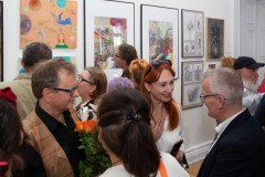 17.06.2026 Szczecin. Dom Kultury 13 Muz. Galeria Foyer - Wystawa absolwentów Państwowego Liceum Sztuk Plastycznych w Szczecinie z roku 1981 - 50 x 45. Fot. DK 13 Muz.