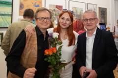 17.06.2026 Szczecin. Dom Kultury 13 Muz. Galeria Foyer - Wystawa absolwentów Państwowego Liceum Sztuk Plastycznych w Szczecinie z roku 1981 - 50 x 45. Fot. DK 13 Muz.