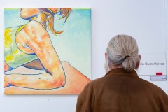 20.05.2026 Szczecin. Dom Kultury 13 Muz. Galeria Foyer - Zofia Opowicz - Ciało, morze, muszla - malarstwo. Fot. Dom Kultury 13 Muz.