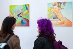 20.05.2026 Szczecin. Dom Kultury 13 Muz. Galeria Foyer - Zofia Opowicz - Ciało, morze, muszla - malarstwo. Fot. Dom Kultury 13 Muz.