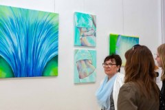 20.05.2026 Szczecin. Dom Kultury 13 Muz. Galeria Foyer - Zofia Opowicz - Ciało, morze, muszla - malarstwo. Fot. Dom Kultury 13 Muz.