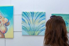 20.05.2026 Szczecin. Dom Kultury 13 Muz. Galeria Foyer - Zofia Opowicz - Ciało, morze, muszla - malarstwo. Fot. Dom Kultury 13 Muz.