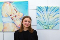 Galeria Foyer - Zofia Opowicz - Ciało, morze, muszla - malarstwo