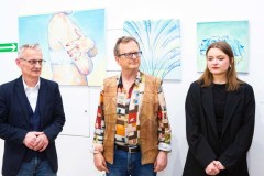 20.05.2026 Szczecin. Dom Kultury 13 Muz. Galeria Foyer - Zofia Opowicz - Ciało, morze, muszla - malarstwo. Fot. Dom Kultury 13 Muz.