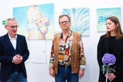 20.05.2026 Szczecin. Dom Kultury 13 Muz. Galeria Foyer - Zofia Opowicz - Ciało, morze, muszla - malarstwo. Fot. Dom Kultury 13 Muz.