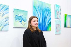 20.05.2026 Szczecin. Dom Kultury 13 Muz. Galeria Foyer - Zofia Opowicz - Ciało, morze, muszla - malarstwo. Fot. Dom Kultury 13 Muz.
