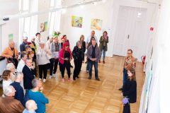 20.05.2026 Szczecin. Dom Kultury 13 Muz. Galeria Foyer - Zofia Opowicz - Ciało, morze, muszla - malarstwo. Fot. Dom Kultury 13 Muz.