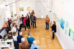 20.05.2026 Szczecin. Dom Kultury 13 Muz. Galeria Foyer - Zofia Opowicz - Ciało, morze, muszla - malarstwo. Fot. Dom Kultury 13 Muz.