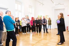 20.05.2026 Szczecin. Dom Kultury 13 Muz. Galeria Foyer - Zofia Opowicz - Ciało, morze, muszla - malarstwo. Fot. Dom Kultury 13 Muz.