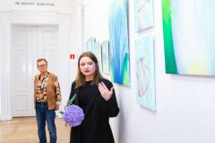 20.05.2026 Szczecin. Dom Kultury 13 Muz. Galeria Foyer - Zofia Opowicz - Ciało, morze, muszla - malarstwo. Fot. Dom Kultury 13 Muz.
