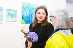 20.05.2026 Szczecin. Dom Kultury 13 Muz. Galeria Foyer - Zofia Opowicz - Ciało, morze, muszla - malarstwo. Fot. Dom Kultury 13 Muz.