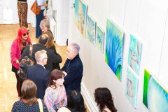 20.05.2026 Szczecin. Dom Kultury 13 Muz. Galeria Foyer - Zofia Opowicz - Ciało, morze, muszla - malarstwo. Fot. Dom Kultury 13 Muz.