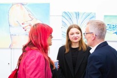 20.05.2026 Szczecin. Dom Kultury 13 Muz. Galeria Foyer - Zofia Opowicz - Ciało, morze, muszla - malarstwo. Fot. Dom Kultury 13 Muz.