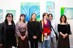 20.05.2026 Szczecin. Dom Kultury 13 Muz. Galeria Foyer - Zofia Opowicz - Ciało, morze, muszla - malarstwo. Fot. Dom Kultury 13 Muz.