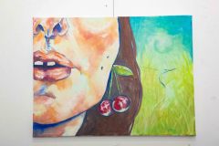 20.05.2026 Szczecin. Dom Kultury 13 Muz. Galeria Foyer - Zofia Opowicz - Ciało, morze, muszla - malarstwo. Fot. Dom Kultury 13 Muz.
