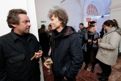 04.12.2019 Szczecin  13 Muz. Galeria Jedna Druga: Dominik Lejman & Zbigniew Taszycki . Fot. Robert Stachnik