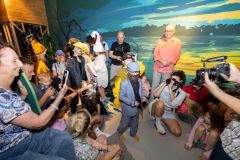 29.06.2025 Szczecin. Dom Kultury 13 Muz. Galeria Tworzę się - Rezerwat Totalny. Fot. Robert Stachnik.