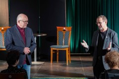 23.01.2026 Szczecin. I Festiwal Sztuki Słowa im. K. I. Gałczyńskiego - Zielona Muza w DK 13 Muz w 121. rocznicę urodzin poety. Fot. Robert Stachnik.