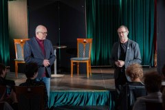 23.01.2026 Szczecin. I Festiwal Sztuki Słowa im. K. I. Gałczyńskiego - Zielona Muza w DK 13 Muz w 121. rocznicę urodzin poety. Fot. Robert Stachnik.