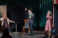 23.01.2026 Szczecin. I Festiwal Sztuki Słowa im. K. I. Gałczyńskiego - Zielona Muza w DK 13 Muz w 121. rocznicę urodzin poety. Fot. Robert Stachnik.