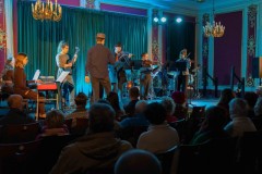 02.02.2026 Szczecin. Dom Kultury 13 Muz. Inspektor Jass na tropie, czyli jazz z historią w tle: 9. urodziny - Jazz Gumbo. Fot. Robert Stachnik.