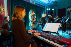 02.02.2026 Szczecin. Dom Kultury 13 Muz. Inspektor Jass na tropie, czyli jazz z historią w tle: 9. urodziny - Jazz Gumbo. Fot. Robert Stachnik.