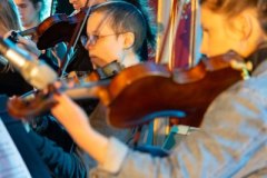 02.02.2026 Szczecin. Dom Kultury 13 Muz. Inspektor Jass na tropie, czyli jazz z historią w tle: 9. urodziny - Jazz Gumbo. Fot. Robert Stachnik.