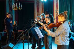 02.02.2026 Szczecin. Dom Kultury 13 Muz. Inspektor Jass na tropie, czyli jazz z historią w tle: 9. urodziny - Jazz Gumbo. Fot. Robert Stachnik.