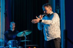 02.02.2026 Szczecin. Dom Kultury 13 Muz. Inspektor Jass na tropie, czyli jazz z historią w tle: 9. urodziny - Jazz Gumbo. Fot. Robert Stachnik.