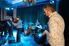 02.02.2026 Szczecin. Dom Kultury 13 Muz. Inspektor Jass na tropie, czyli jazz z historią w tle: 9. urodziny - Jazz Gumbo. Fot. Robert Stachnik.