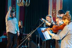 02.02.2026 Szczecin. Dom Kultury 13 Muz. Inspektor Jass na tropie, czyli jazz z historią w tle: 9. urodziny - Jazz Gumbo. Fot. Robert Stachnik.