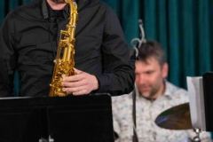 13.04.2026 Szczecin. Dom Kultury 13 Muz. Inspektor Jass na tropie, czyli jazz z historią w tle: Jazz Waves. Fot. Robert Stachnik.