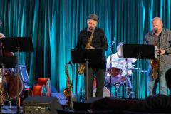 13.04.2026 Szczecin. Dom Kultury 13 Muz. Inspektor Jass na tropie, czyli jazz z historią w tle: Jazz Waves. Fot. Robert Stachnik.