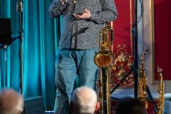 13.04.2026 Szczecin. Dom Kultury 13 Muz. Inspektor Jass na tropie, czyli jazz z historią w tle: Jazz Waves. Fot. Robert Stachnik.