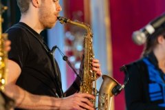 13.04.2026 Szczecin. Dom Kultury 13 Muz. Inspektor Jass na tropie, czyli jazz z historią w tle: Jazz Waves. Fot. Robert Stachnik.
