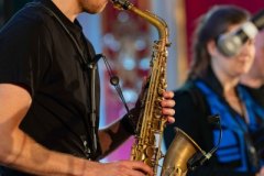 13.04.2026 Szczecin. Dom Kultury 13 Muz. Inspektor Jass na tropie, czyli jazz z historią w tle: Jazz Waves. Fot. Robert Stachnik.